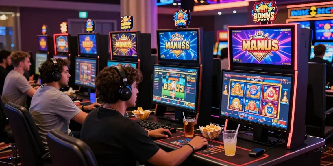 Players engaging with Bonus Buy slots at https://millerargent.co.uk/ in a lively virtual casino environment, celebrating exciting wins.