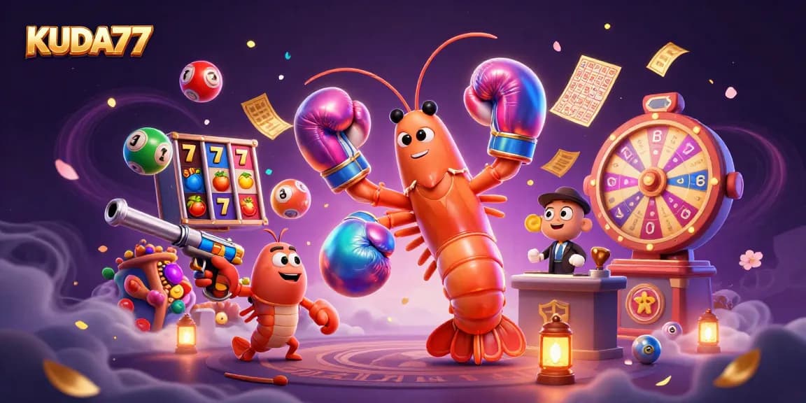KUDA77 menawarkan slot menarik dan jackpot besar dengan karakter unik yang memikat pemain.