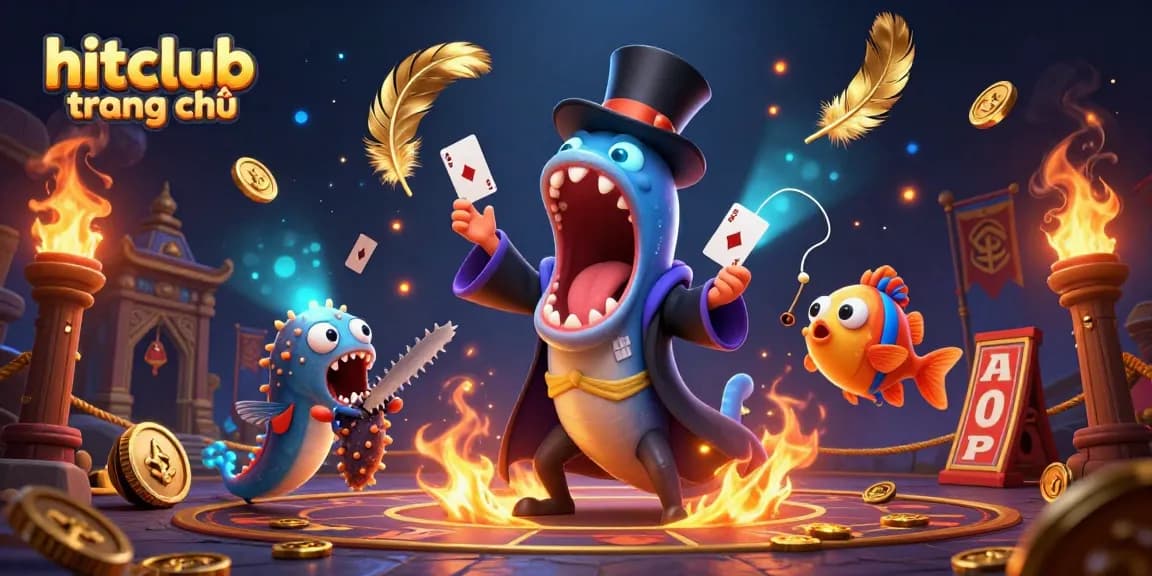 Experience the excitement of hitclub trang chủ with dynamic casino elements and animated characters.