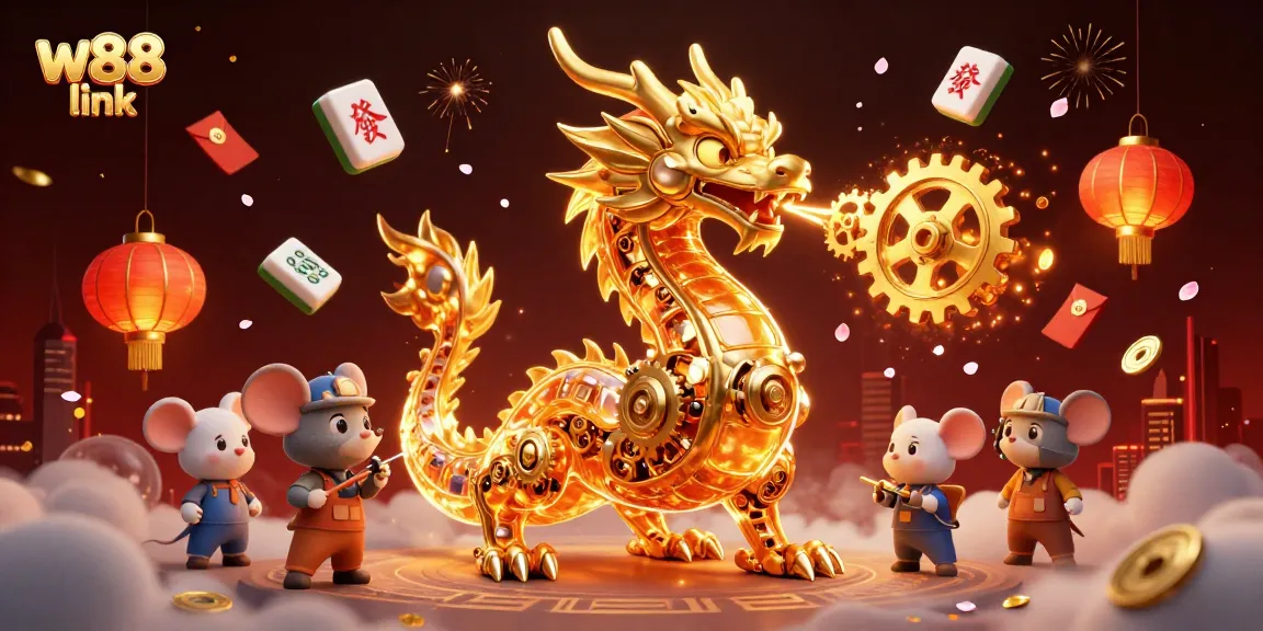 Experience dynamic gameplay with the w88 link as the golden dragon unleashes cogs and treasures.