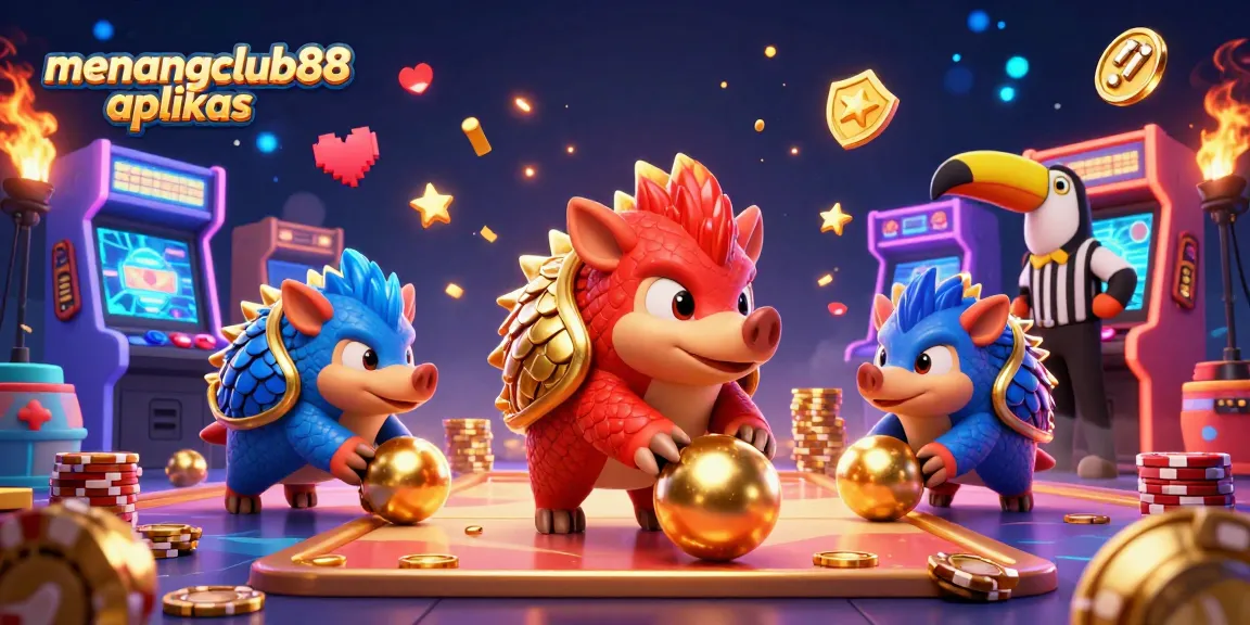 Experience thrilling gameplay adventures at menangclub88 aplikas with exciting casino visuals and rival characters.