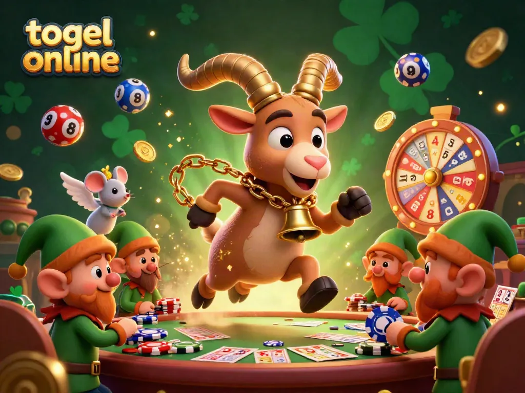 Engage in thrilling togel online excitement with playful Krampus and dynamic lottery elements.