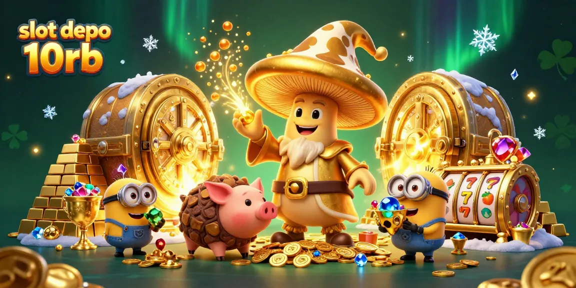 Experience the thrill at slot depo 10rb with golden magic, fun slot reels, and treasures galore.