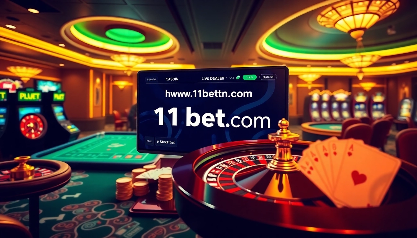 Experience online gambling excitement at https://11betn.com/ with vibrant casino visuals and engaging gameplay.