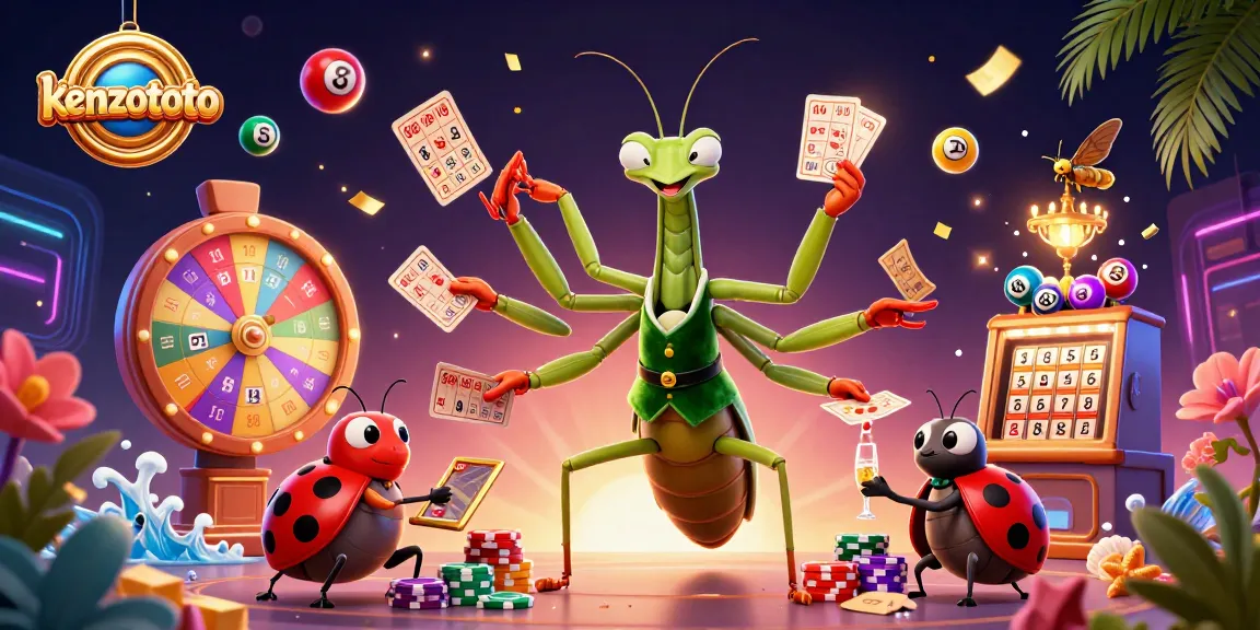 Engage in thrilling action at kenzototo with dynamic casino games and colorful lottery elements.