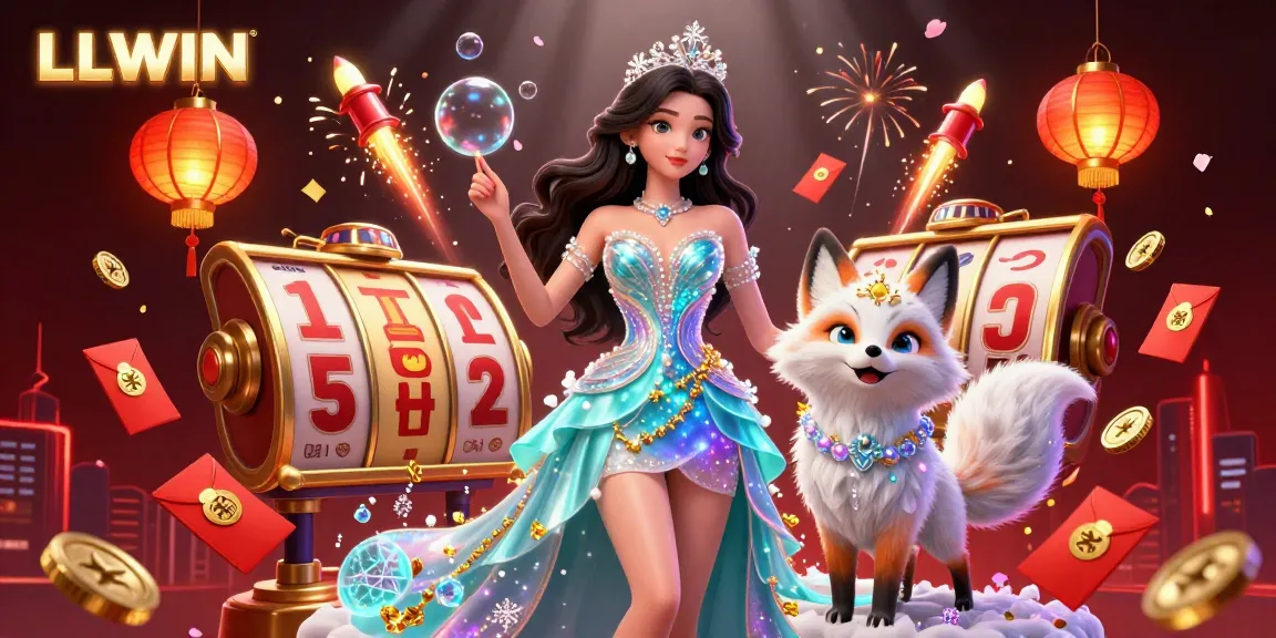 Engage in captivating gameplay at LLWIN featuring dynamic casino elements and a glamorous setting.