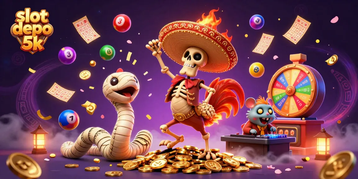 Slot depo 5k memberikan pengalaman bermain seru dengan karakter menarik dan elemen perjudian dinamis.