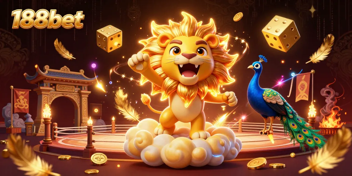 Experience the thrill of betting at 188bet with vibrant casino-themed artwork featuring captivating characters and dynamic game elements.