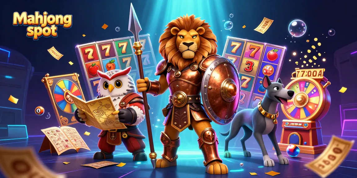 Experience the excitement of mahjong slot gameplay with vibrant characters and dynamic gaming elements.