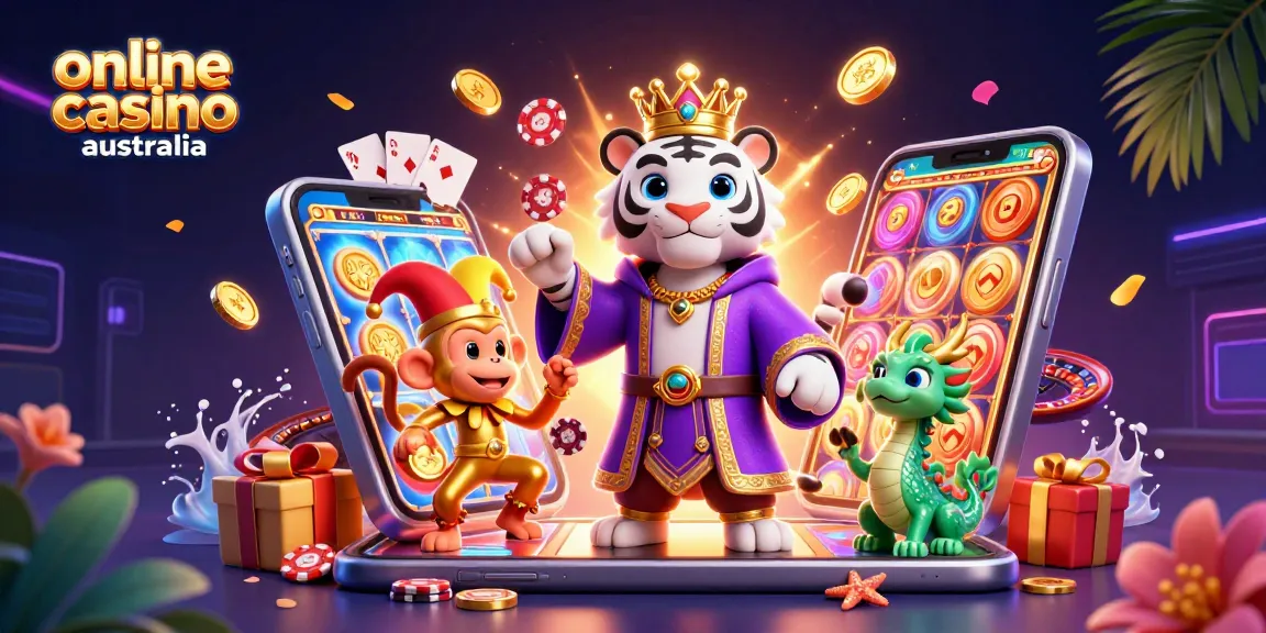 Engage with the excitement of the online casino australia through vibrant characters and dynamic gaming elements