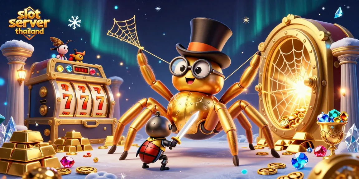 Experience thrilling play on slot server thailand with vibrant characters and exciting casino elements.