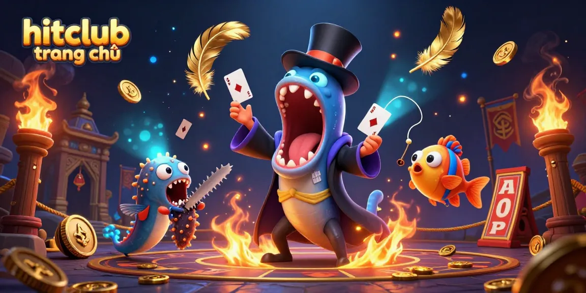 Experience the excitement of hitclub trang chủ with dynamic casino elements and animated characters.