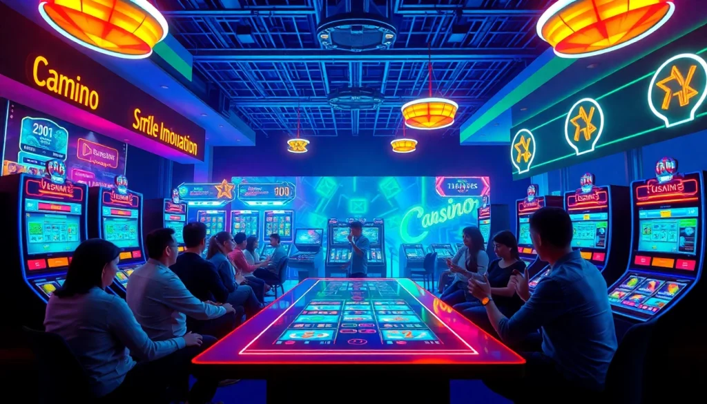 Exciting online gaming scene at 79king hn showcasing vibrant virtual casinos.