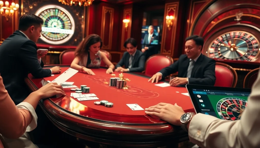 Enjoy an exciting poker game scene featuring luxury elements and online gambling interface at https://cf789.lat.
