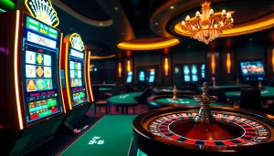 Experience the excitement of BJ 888 with vibrant casino tables and engaging gambling interfaces.