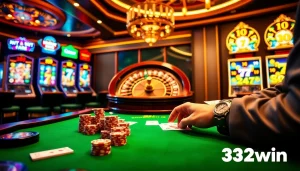 Experience thrilling action at 32win3 with vibrant casino games and immersive betting scenes.