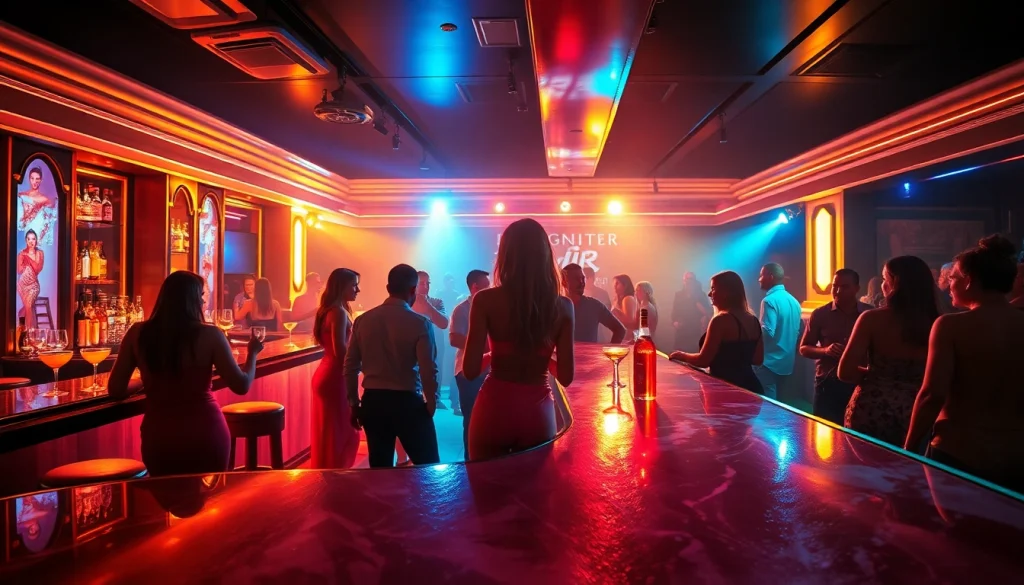 Exciting nightlife at Night club sxm in St. Martin with elegant performers and dynamic atmosphere
