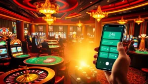 The 24kclub app enhances your casino experience with real-time updates on rewards and activities.