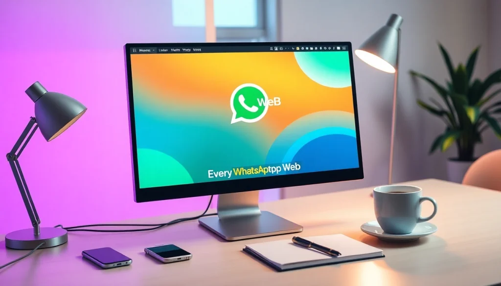 在现代化工作空间中，使用快连VPN探索 WhatsApp Web 的功能。