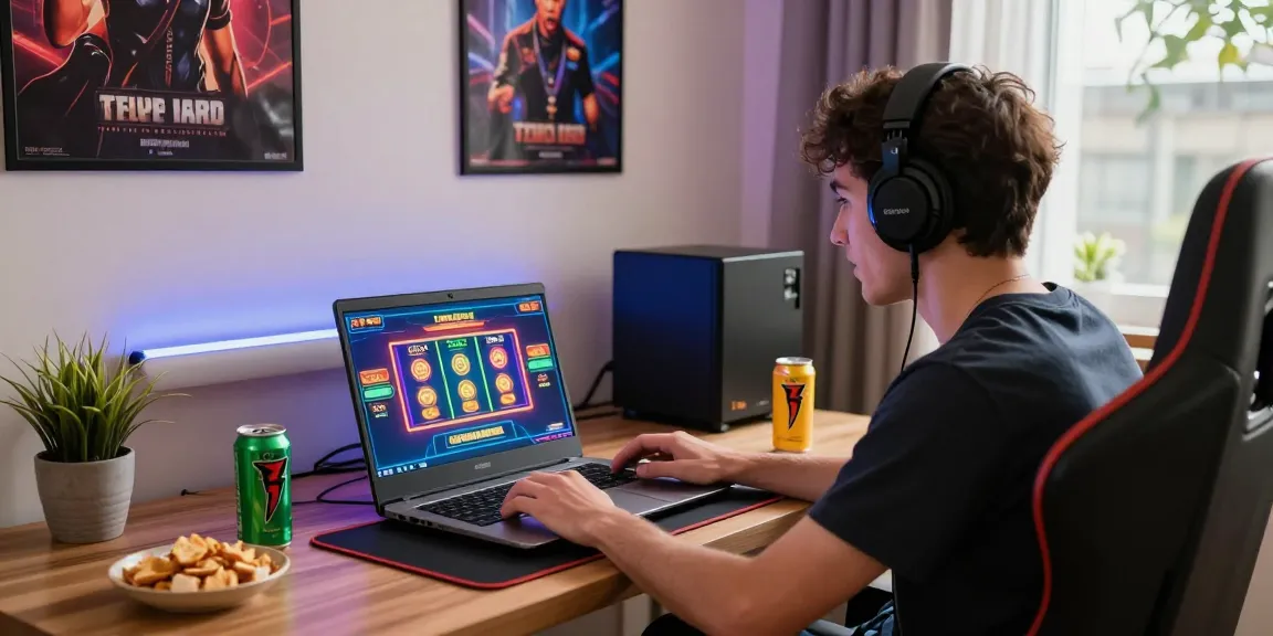 Experience online gaming excitement at https://open88.games/ with vibrant graphics, snacks, and cozy setup.
