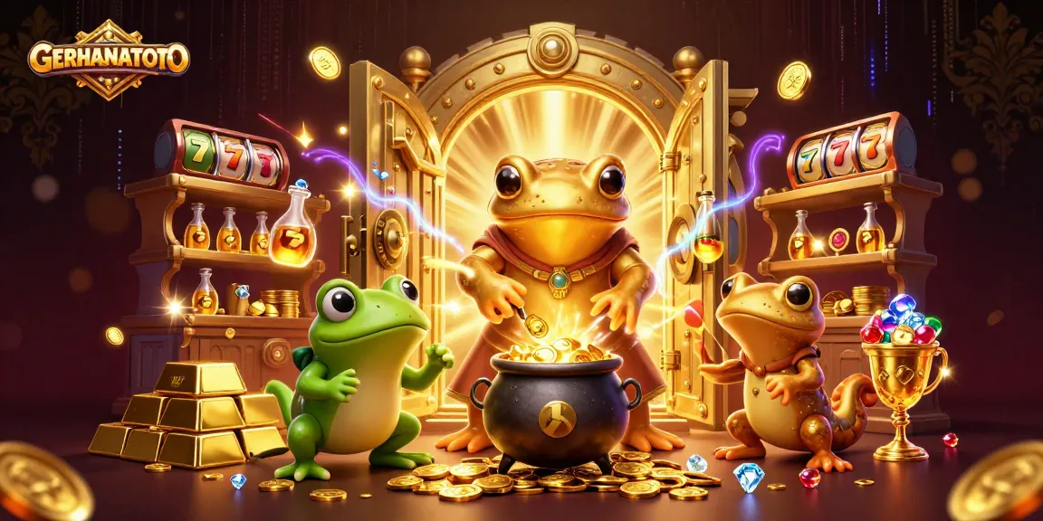 Menangkan permainan di GERHANATOTO dengan slot dan jackpot menarik yang penuh harta karun!
