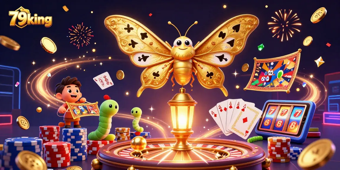 Experience the thrill of 79king with a vibrant casino scene filled with dazzling elements.