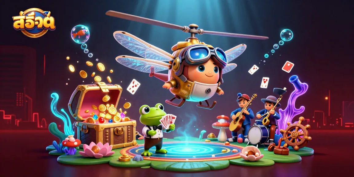 เล่นสล็อตกับสล็อตที่มีความสนุกสนาน พร้อมกับการ์ตูนสไตล์ 3D ที่ไม่เหมือนใคร